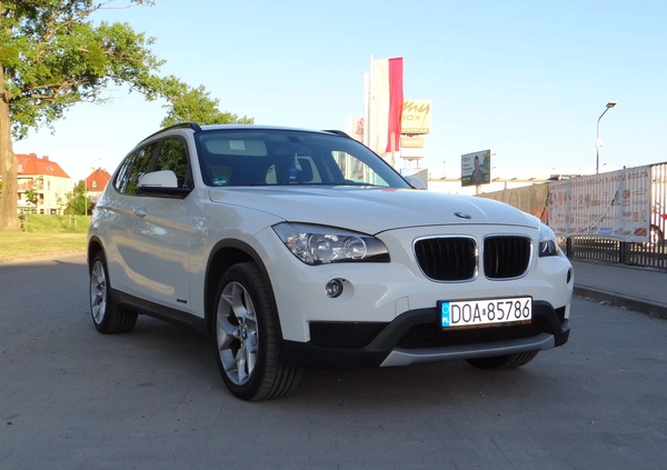 BMW X1 cena 51000 przebieg: 223312, rok produkcji 2013 z Oława małe 742